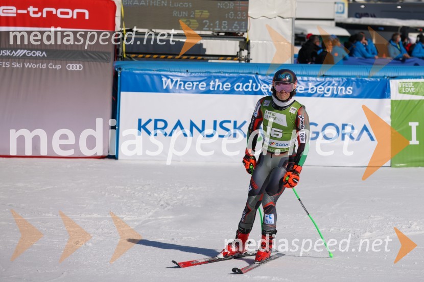  Lucas Braathen, smučar (Norveška)61. Pokal Vitranc, veleslalom sobota
