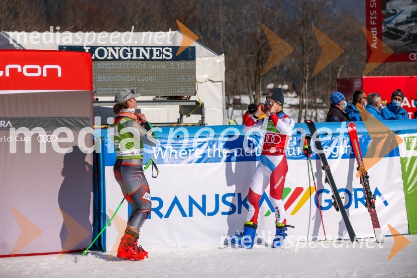  Lucas Braathen, smučar (Norveška);  Marco Odermatt, smučar61. Pokal Vitranc, veleslalom sobota