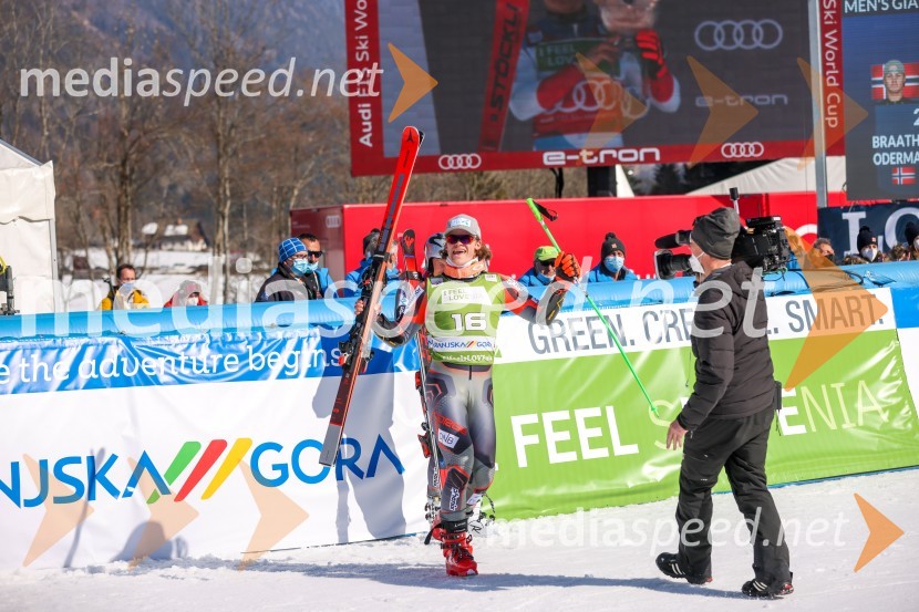  Lucas Braathen, smučar (Norveška)61. Pokal Vitranc, veleslalom sobota