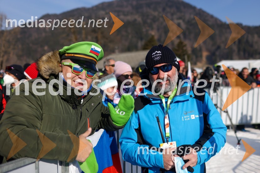  Aleksander Javornik, navijač;  Aleš Smrekar, novinar61. Pokal Vitranc, veleslalom sobota