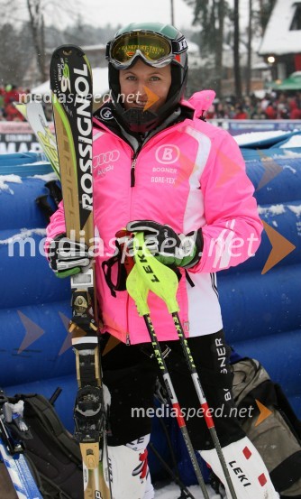 Smučarka Martina Ertl Renz, Nemčija
(nedeljski slalom)42. Zlata lisica