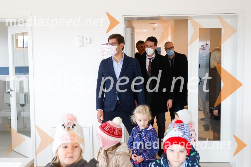  Matjaž Rakovec, župan Mestne občine KranjOdprtje novozgrajenega vrtca Biba v Bitnjah