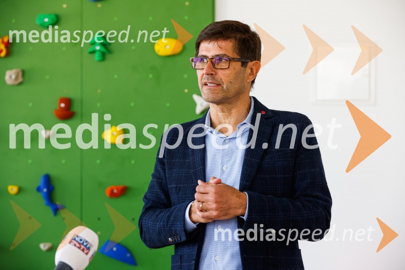  Matjaž Rakovec, župan Mestne občine KranjOdprtje novozgrajenega vrtca Biba v Bitnjah