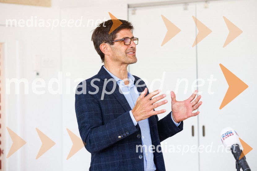  Matjaž Rakovec, župan Mestne občine KranjOdprtje novozgrajenega vrtca Biba v Bitnjah