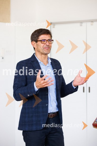  Matjaž Rakovec, župan Mestne občine KranjOdprtje novozgrajenega vrtca Biba v Bitnjah