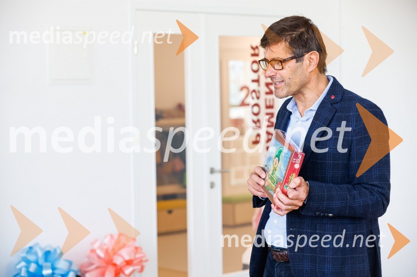  Matjaž Rakovec, župan Mestne občine KranjOdprtje novozgrajenega vrtca Biba v Bitnjah