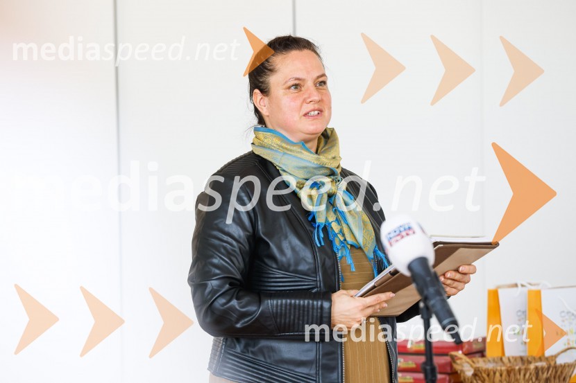  Urša Kejžar, v. d. ravnateljice Kranjskih vrtcevOdprtje novozgrajenega vrtca Biba v Bitnjah