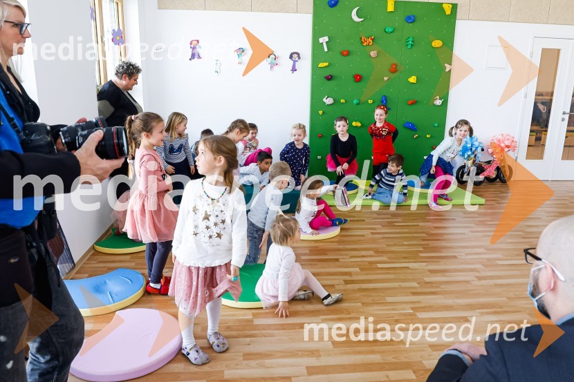 Odprtje novozgrajenega vrtca Biba v Bitnjah