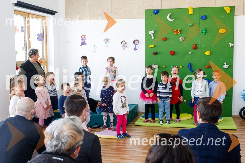 Odprtje novozgrajenega vrtca Biba v Bitnjah