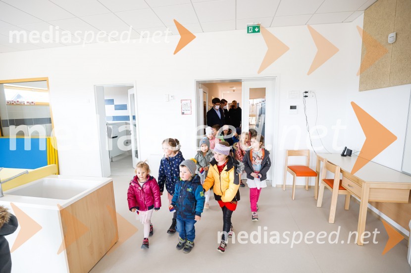 Odprtje novozgrajenega vrtca Biba v Bitnjah