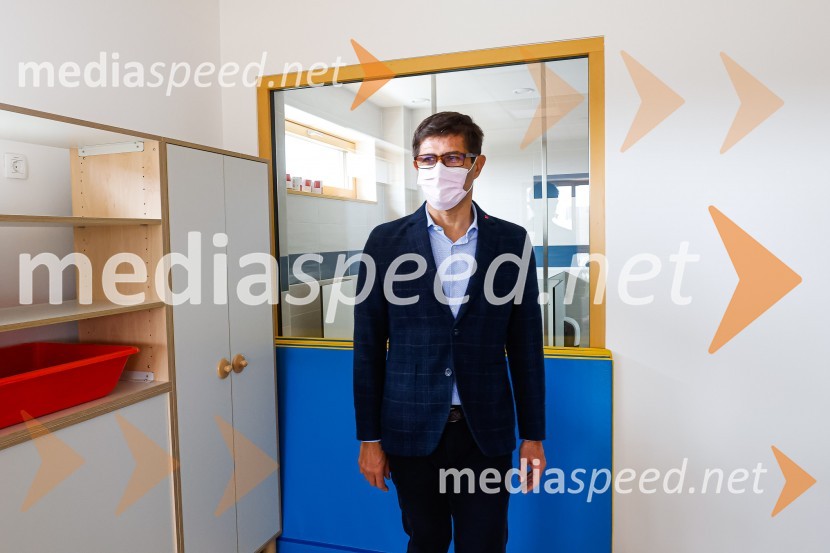  Matjaž Rakovec, župan Mestne občine KranjOdprtje novozgrajenega vrtca Biba v Bitnjah