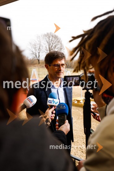  Matjaž Rakovec, župan Mestne občine KranjOdprtje novozgrajenega vrtca Biba v Bitnjah