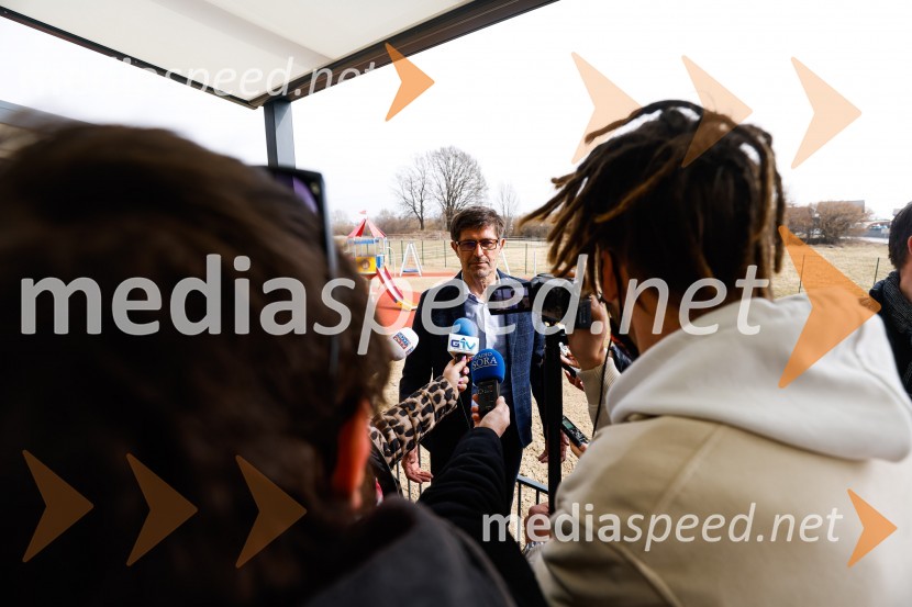  Matjaž Rakovec, župan Mestne občine KranjOdprtje novozgrajenega vrtca Biba v Bitnjah