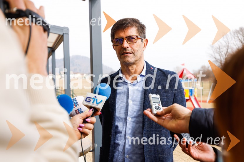  Matjaž Rakovec, župan Mestne občine KranjOdprtje novozgrajenega vrtca Biba v Bitnjah