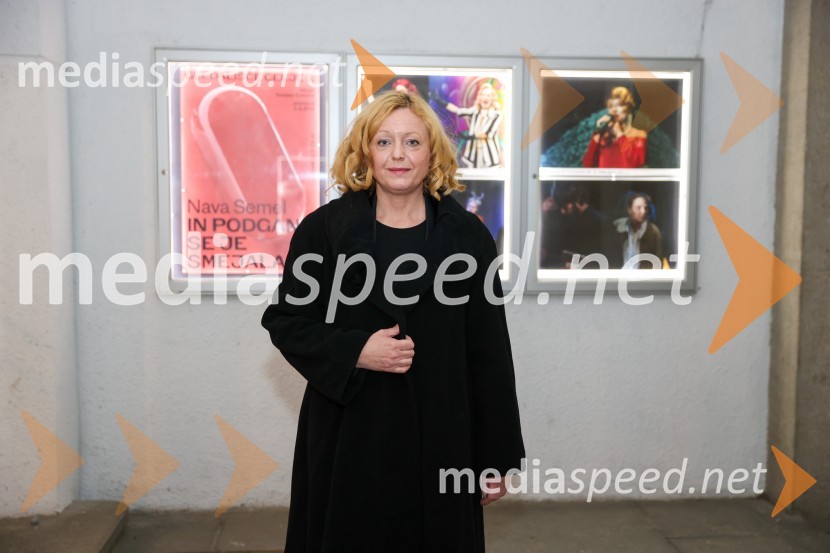 mag. Tina Kosi, upravnica SLG Celje30. Dnevi komedije, otvoritev v SLG Celje