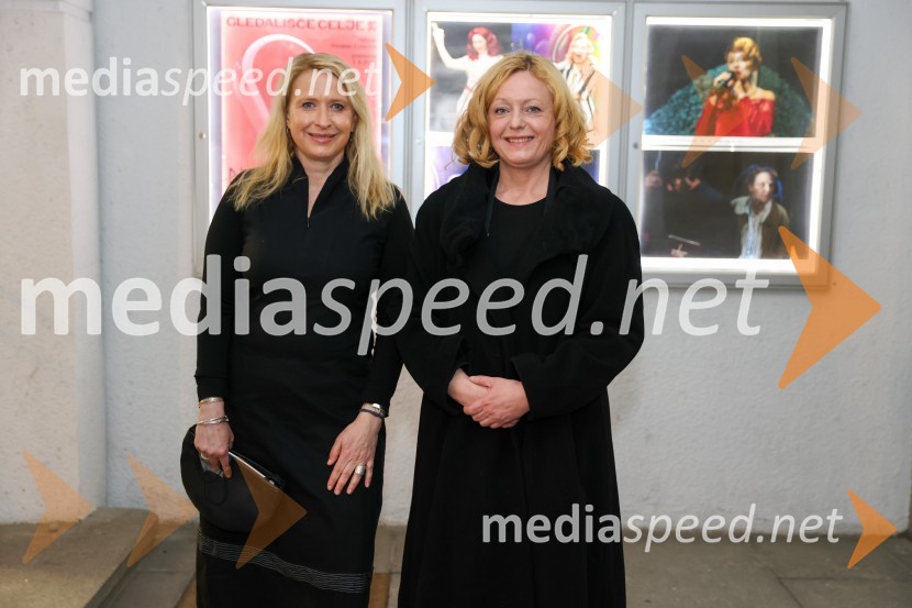  Tatjana Doma, dramaturginja SLG Celje; mag. Tina Kosi, upravnica SLG Celje30. Dnevi komedije, otvoritev v SLG Celje