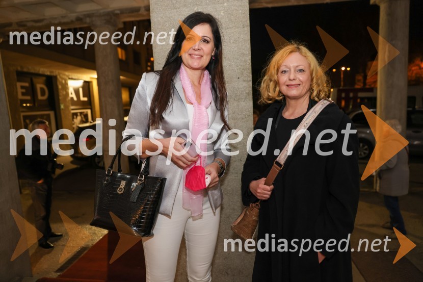  Janja Sluga, poslanka DZ; mag. Tina Kosi, upravnica SLG Celje30. Dnevi komedije, otvoritev v SLG Celje