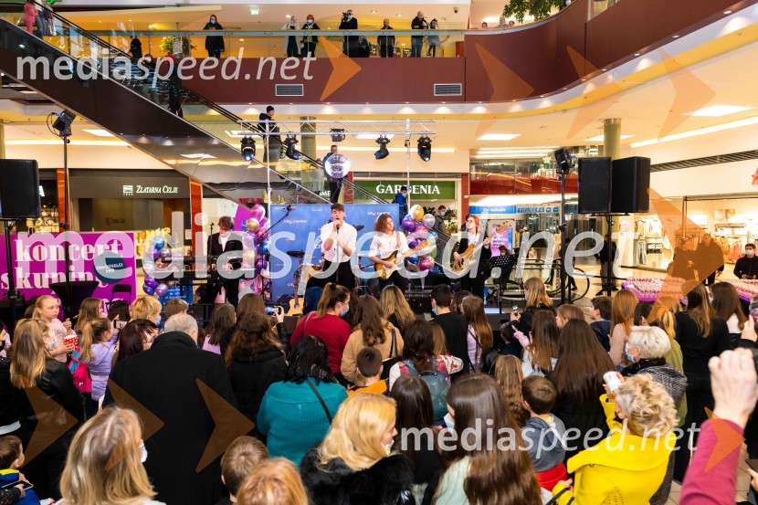 Koncert celjske skupine LPS v Citycentru Celje