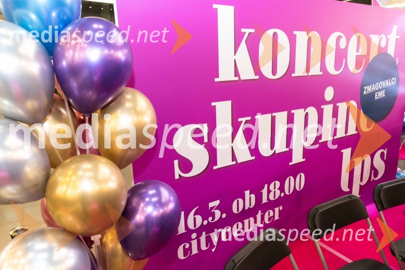 Koncert celjske skupine LPS v Citycentru Celje