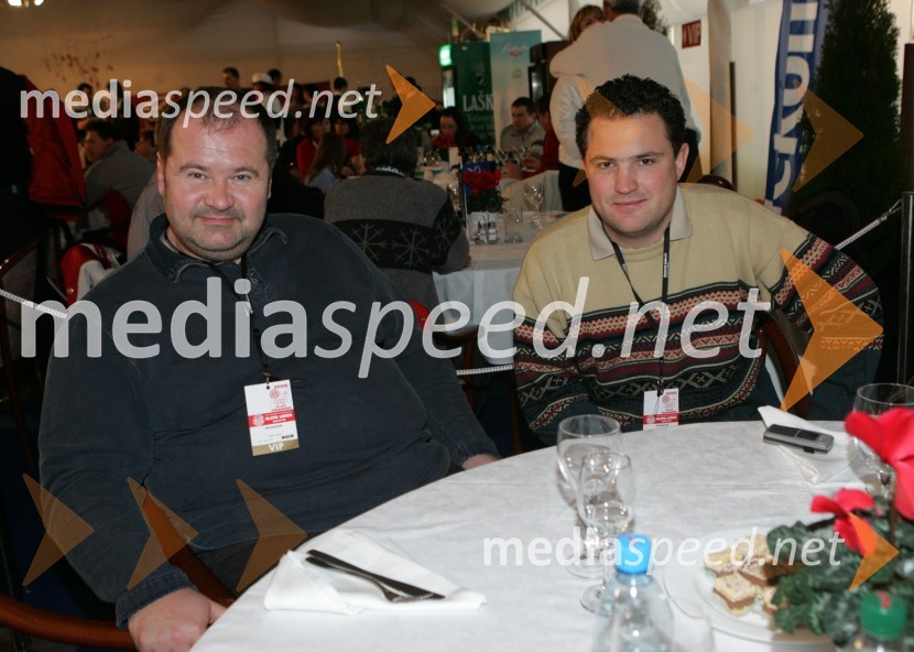 Aleš Hauc, generalni direktor Pošte Slovenije in Damijan Koletnik, direktor Dravskih elektrarn Maribor in predsednik Nadzornega sveta Telekoma Slovenije42. Zlata lisica