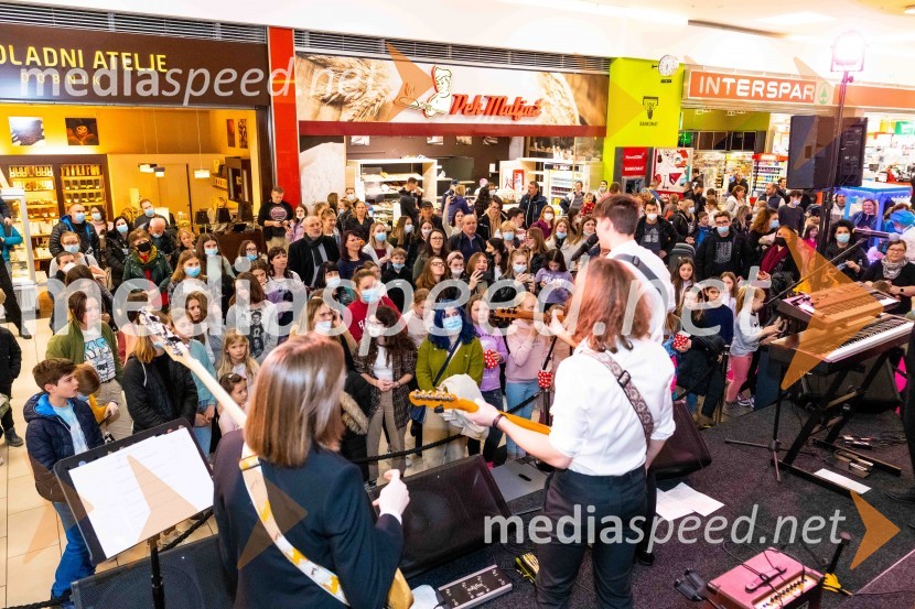 Koncert celjske skupine LPS v Citycentru Celje
