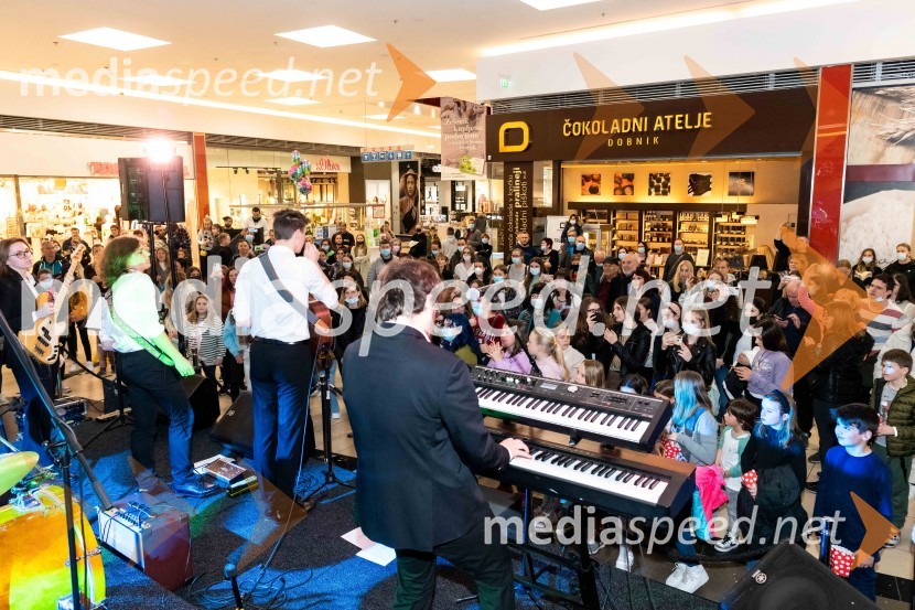 Koncert celjske skupine LPS v Citycentru Celje