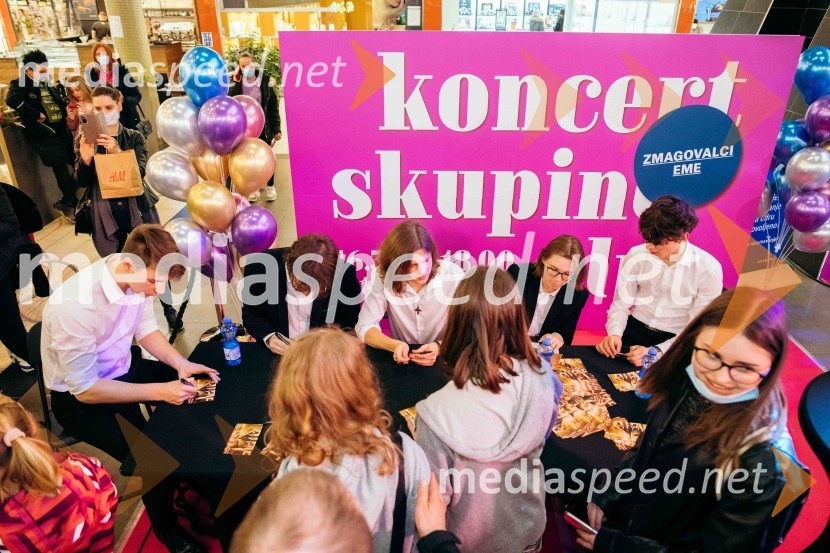 Koncert celjske skupine LPS v Citycentru Celje