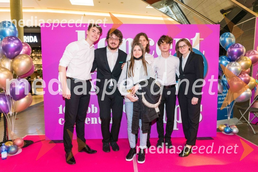 Koncert celjske skupine LPS v Citycentru Celje