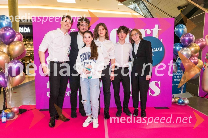 Koncert celjske skupine LPS v Citycentru Celje