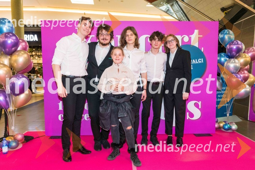 Koncert celjske skupine LPS v Citycentru Celje