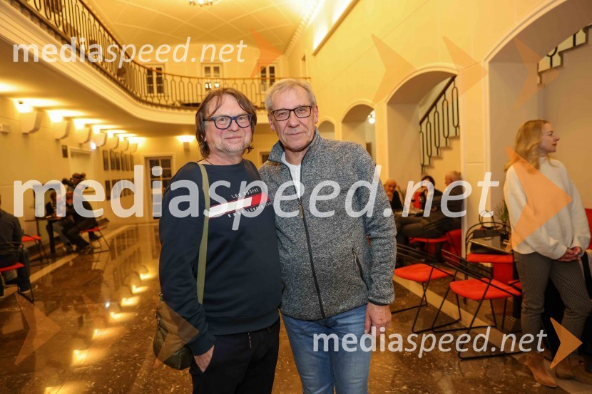  Bojan Umek, igralec;  Aleš Valič, igralec30. Dnevi komedije, otvoritev v SLG Celje