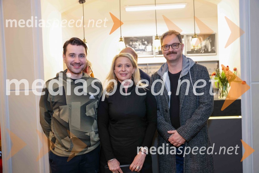  Saša Tabaković, igralec, nekdanji poslanec SMC;  Tatjana Doma, dramaturginja SLG Celje;  Jurij  Zrnec, igralec30. Dnevi komedije, otvoritev v SLG Celje