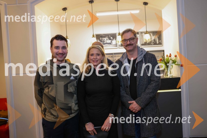  Saša Tabaković, igralec, nekdanji poslanec SMC;  Tatjana Doma, dramaturginja SLG Celje;  Jurij  Zrnec, igralec30. Dnevi komedije, otvoritev v SLG Celje