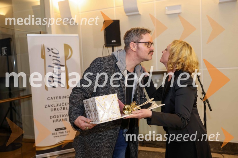  Jurij  Zrnec, igralec; mag. Tina Kosi, upravnica SLG Celje30. Dnevi komedije, otvoritev v SLG Celje