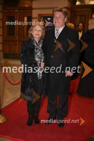  Maja  Robinšak;  Branko Robinšak, operni pevecFaust, premiera opere