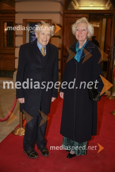dr. Henrik Neubauer, nekdanji slovenski baletni plesalec, koreograf, umetniški vodja, zdravnik, režiser in pedagog;  Jasna Neubauer, prevajalkaFaust, premiera opere