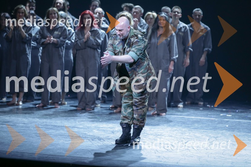  Jože Vidic, operni pevec, bariton, Slovenski oktetFaust, premiera opere