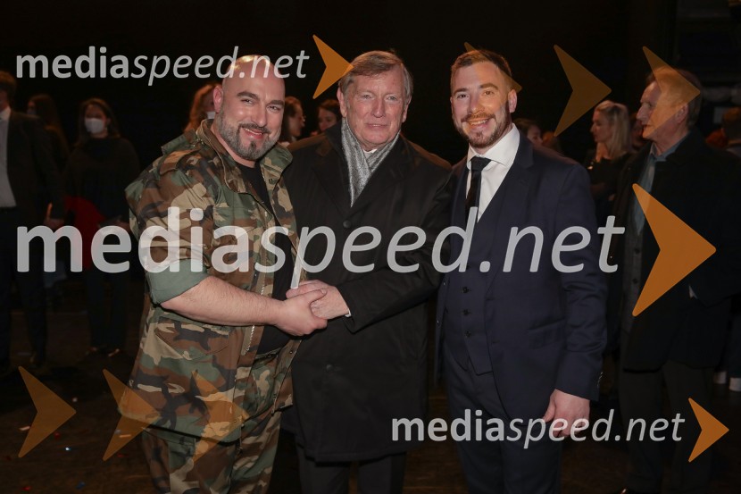  Jože Vidic, operni pevec, bariton, Slovenski oktet;  Uroš Lajovic, dirigent;  Darko Vidic, bariton, Slovenski oktetFaust, premiera opere