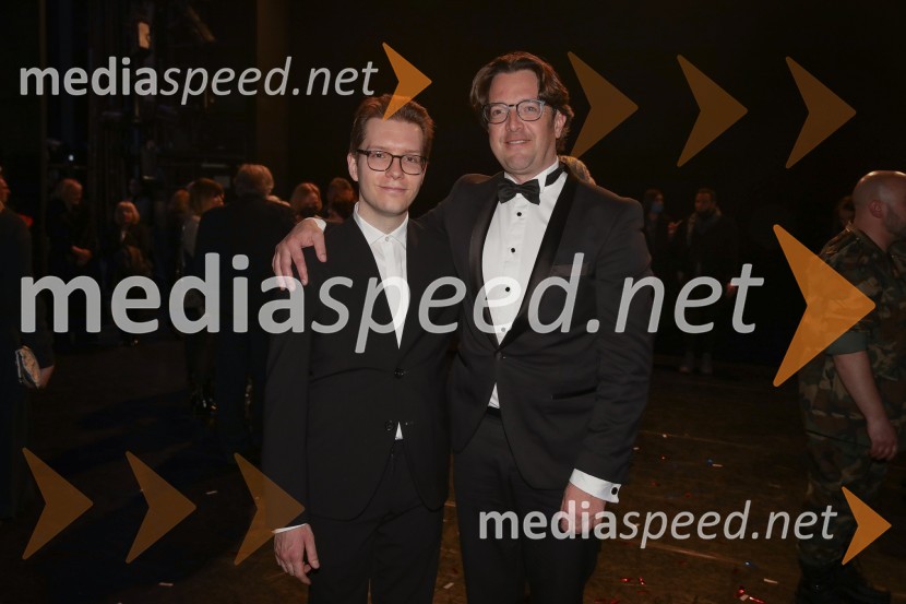  Ayrton Desimpelaere, belgijski dirigent;  Marko  Hribernik, dirigent, umetniški direktor opereFaust, premiera opere