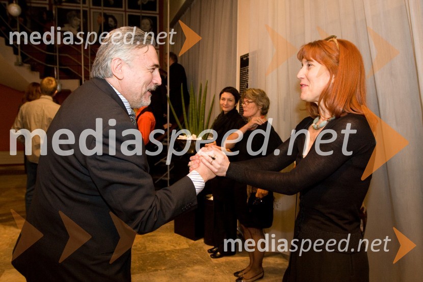 Andrej Pengov, Radio KAOS in Barbara Hieng Samobor, direktorica MGLPremiera predstave Sugar - Nekateri so za vroče