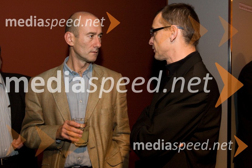 Boris Ostan in Igor Samobor, igralcaPremiera predstave Sugar - Nekateri so za vroče