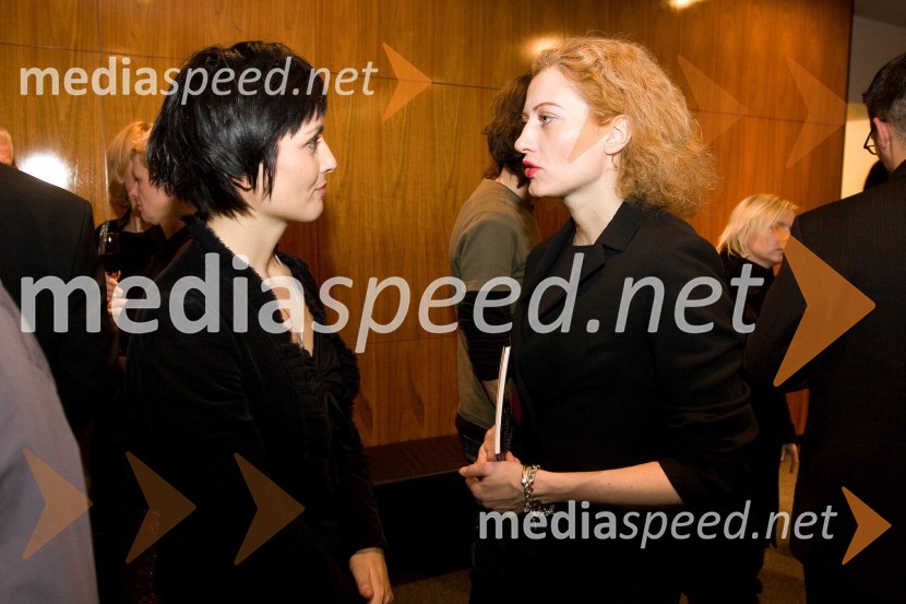 ... in Hermina Kovačič, urednica Diners MagazinaPremiera predstave Sugar - Nekateri so za vroče