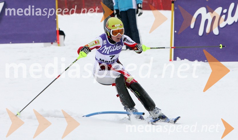 Smučarka Marlies Schild, Avstrija
(nedeljski slalom)42. Zlata lisica