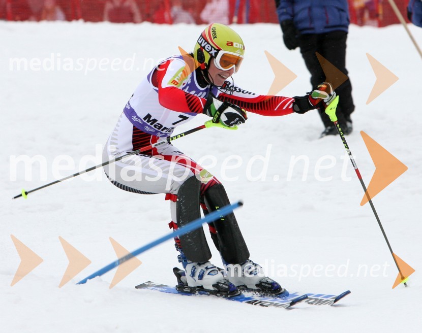 Smučarka Marlies Schild, Avstrija
(nedeljski slalom)42. Zlata lisica