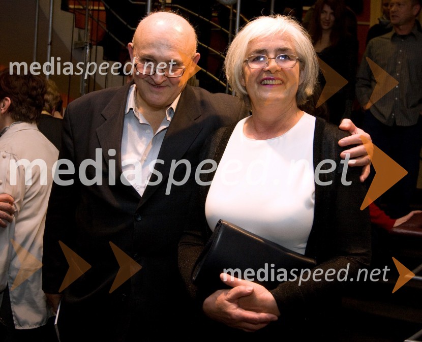 Vasilij Vasko Polič, vrhovni sodnik s soprogoPremiera predstave Sugar - Nekateri so za vroče