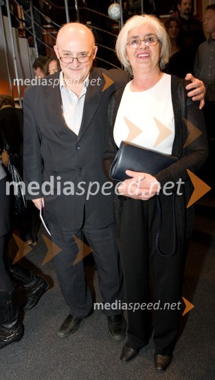 Vasilij Vasko Polič, vrhovni sodnik s soprogoPremiera predstave Sugar - Nekateri so za vroče