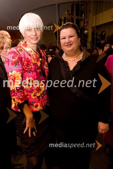 Barbra Drnač, plesna novinarka in urednica oddaje Parada plesa, in Melita Drev, idejna voditeljica festivala orientalskih plesov Bazar in lastnica turške restavracije Yildiz Han
Premiera predstave Sugar - Nekateri so za vroče