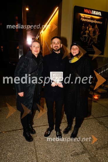  ... ;  Jernej Pristov, vodja službe za odnose z javnostmi SNG Drama Ljubljana;  ... #punceinpolpunce, premiera drama