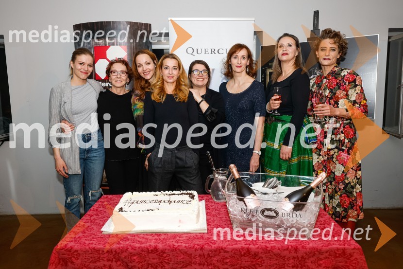  ... ;  ... ;  Iva Babić, igralka;  Maša Derganc, igralka; mag. Ivana Djilas, režiserka;  Saša  Pavček, igralka, Predsednica združenja dramskih umetnikov Slovenije, prejemnica Borštnikovega prstana;  ... ;  ... #punceinpolpunce, premiera drama