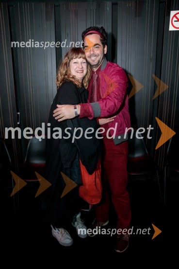  Tijana Zinajić, režiserka, igralka;  Tosja Flaker Berce, filmski režiser, igralecPrasica, premiera filma Tijane Zinajić